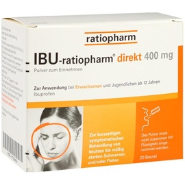 Ratiopharm IBU-ratiopharm direkt 400 mg Pulver zum Einnehmen