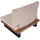 Mendler HWC-H54 Loungesessel hellbraun/beige