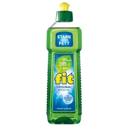Fit Original Spülmittel, pflanzenbasierte Inhaltsstoffe, Leistungsstarkes Handspülmittel für sauberes Geschirr, 500 ml - Flasche