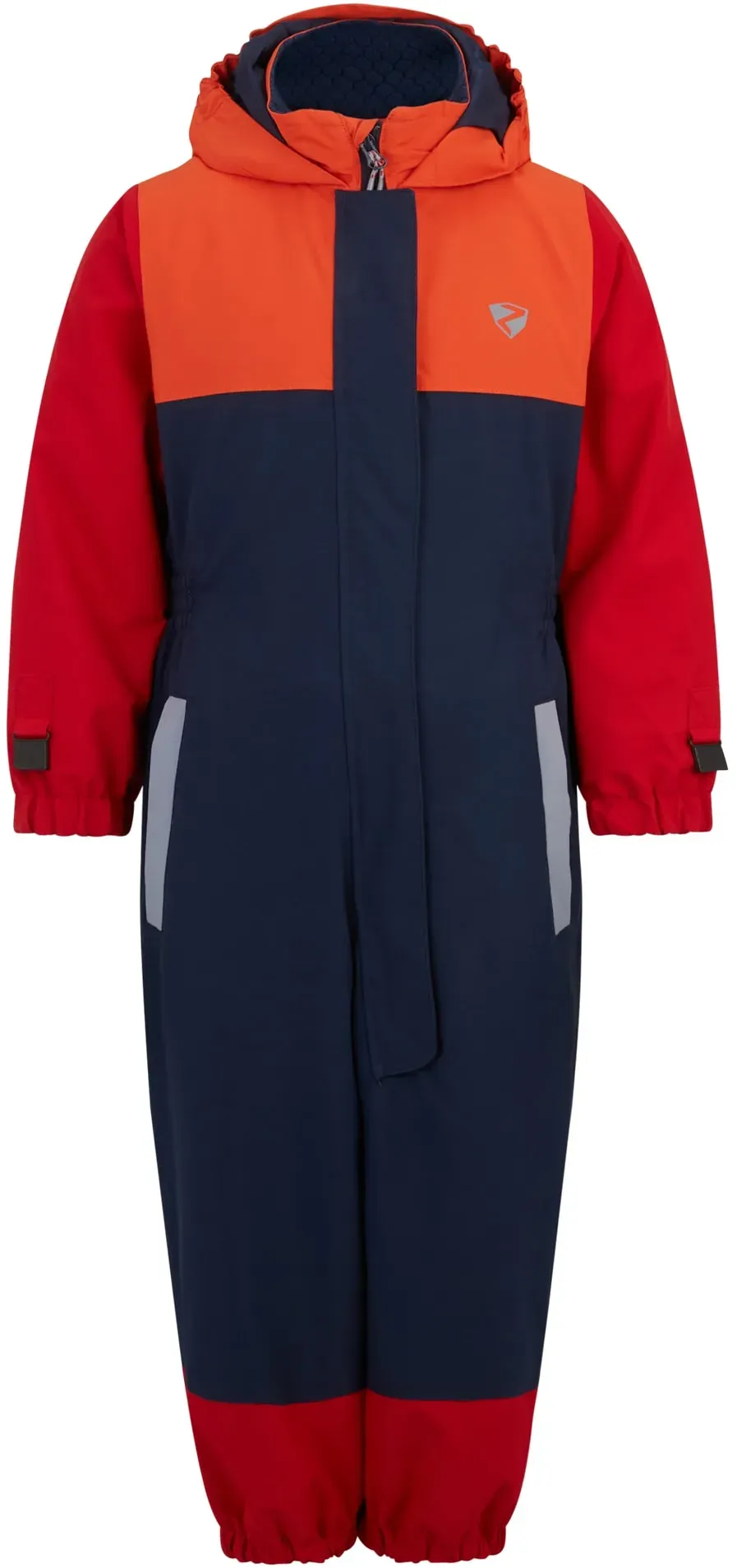 Schneeoverall ZIENER "ANUP", Kinder, Gr. 116, EURO-Größen, blau (navy), Farbel:fiery red:Obermaterial:100%Polyester, Farbe:dark jungle, dark navy:Obermaterial:1.100% Polyester, 2.72% Polyester, 28%Polyester recycled, Farbe:woody brown:Obermaterial:1.100%Polyester, 2.60%Polyester, 40%Polyester recycled;Futter:1.100%Polyamid, 2.100%Polyester;Wattierung:80%Schurwolle, 20%Polylactid, Overalls