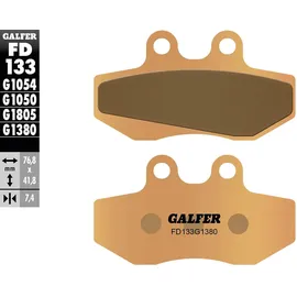 GALFER Bremsbelag FD133
