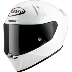 Suomy SR-GP Evo Plain E06 Helm, weiss, Größe M für Männer