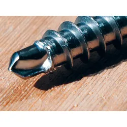 KAHRS Zubehörschraube Ligo Universalclip, 200 Stk. 4,2 x 17mm, Edelstahl, für Holz-/WPC & Alu-UK, zur Befestigung der Anfangs- und Endclips