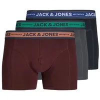 Jack & Jones Boxershorts JACDANIEL (3-St) grau|grün S