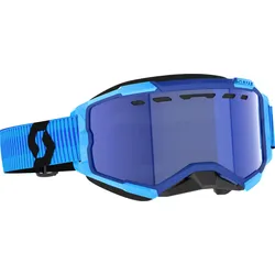 Scott Fury Blau/Schwarz Ski Brille, schwarz-blau