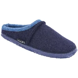 nanga Hausschuhe Pantoffel Gipfel - 100% Schurwolle - marineblau (Größe 43-46)