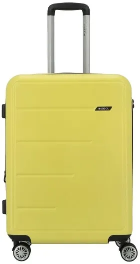 Gabol Future Plus 4 Rollen Trolley 66 cm mit Dehnfalte  gelb