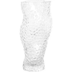 Blumenvase ELATOS Glas 23 cm Transparent