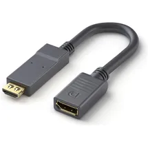 PureLink HDMI/DisplayPort Adapter 4K Displayport-Adapter 0,10 m Schwarz