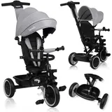 lionelo Dreirad und Kinderwagen bis 25 kg 360° Drehsitz...