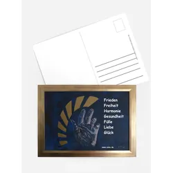 Postkarten selbst gestalten mit Spruch und Fotos im Onlinedesigner bei Meine-Kartenmanufaktur.de