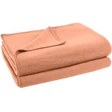 Zoeppritz Soft-Fleece Decke 160 x 200 cm sand