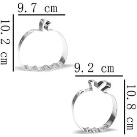 luxuskollektion Großes Erntedankfest Ausstechform Set - Truthahn