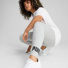 Puma Essentials No. 1 Logo Leggings Jogginghose Light Gray Heather M