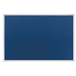 magnetoplan Pinnwand 150,0 x 100,0 cm Textil blau