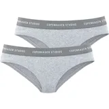 Copenhagen Studios Bikinislip 2 St. Grau 36