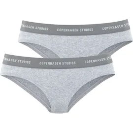 Copenhagen Studios Bikinislip 2 St. Grau 36