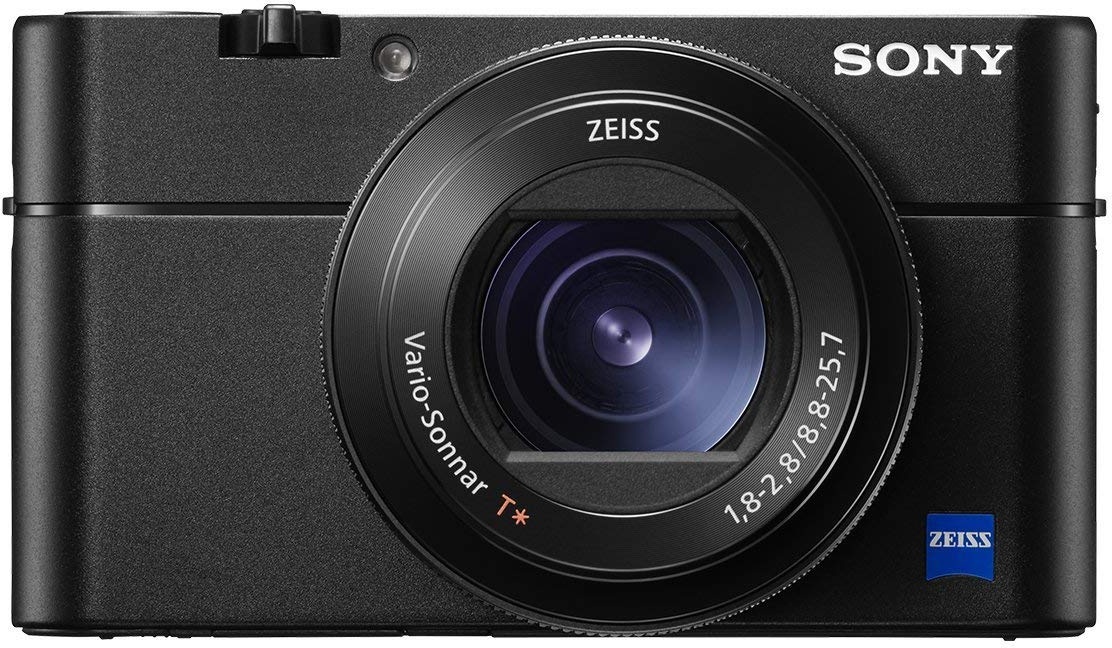 Sony RX100 V | Premium-Kompaktkamera (1,0-Typ-Sensor, 24-70 mm F1.8-2.8-Zeiss-Objektiv, 4K-Filmaufnahmen und neigbares Display)