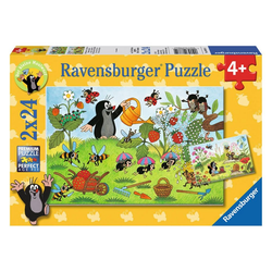 Ravensburger Puzzle Der Maulwurf Im Garten, 48 Puzzleteile bunt
