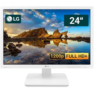 LG Flatron 24MB65PM-W - 24 Zoll Full HD TFT Flachbildschirm Monitor - Lautsprecher - weiß