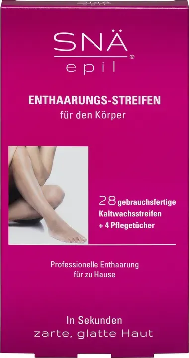 Snä epil Enthaarungs-Streifen Körper 14 x 2 Sf