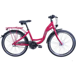 HAWK City Wave Girls Kinder Fahrrad 24 Zoll Mädchen 24