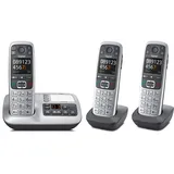 Gigaset E560A TRIO-SET mit 3  schnurlosen Mobilteilen, inklusiv Anrufbeantworter