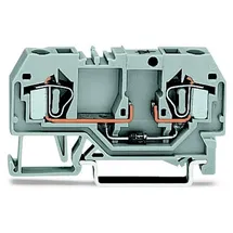 WAGO 281-915/281-400 Diodenklemme 6mm Zugfeder Belegung: L Grau 50St.
