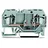WAGO 281-915/281-400 Diodenklemme 6mm Zugfeder Belegung: L Grau 50St.