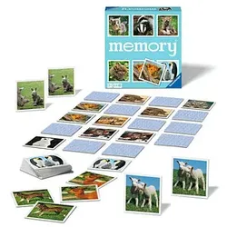Ravensburger  memory Tierkinder Geschicklichkeitsspiel 4005556208791 Ravensburger