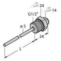 Turck THW-3-G1/2-A4-L050 9910443 1St.