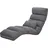 Hti-Living Relaxliege Maribel Polyester 56 x 175 x 0 cm Grau