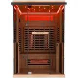 Infrarotkabine Infrarotsauna Wärmekabine Sauna 2 Person Vollspektrum Saunakabine