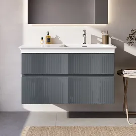 Ideal Standard Waschtischunterschrank 2 Auszüge 100 x 55 cm Lackiert