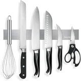 Magnetleiste Messer Selbstklebend 30Cm - Magnet Messerleiste Aus Edelstahl Mit E
