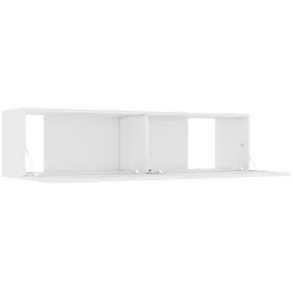 vidaXL TV-Schrank Weiß 120x30x30 cm Holzwerkstoff