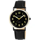 Excellanc Herren Uhr Kunstleder 38 mm 2900229