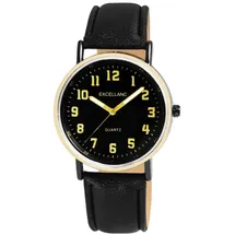 Excellanc Herren Uhr Kunstleder 38 mm 2900229