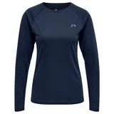 New Line Core Laufshirt langarm Damen Blau XS