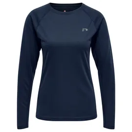 New Line Core Laufshirt langarm Damen Blau XS