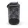 Spetebo LED Solar Laterne Metall 28 x 16 cm Garten Deko schwarz