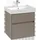 Villeroy & Boch Collaro Waschtischunterschrank C00800AH 55,4x54,6x44,4cm, Waschbecken mittig, Wine Red