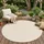 Snapstyle In Honig, Trend 200cm Rund