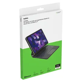 Belkin Connect Pro Tastatur und Schutzhülle für iPad Air 10,9 und iPad Pro 11 Schwarz