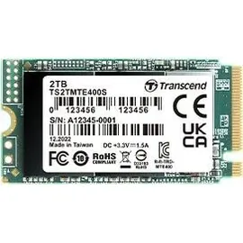 Transcend MTE400S SSD 2TB, M.2 2242/M-Key/PCIe 3.0 x4 (TS2TMTE400S)