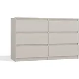 CDF Kommode Malwa M6 120 Farbe: Beige Schrank für Dokumente, Kleinigkeiten Ideal für Wohnzimmer, Schlafzimmer, Kinderzimmer, Jugendzimmer und Büro 6