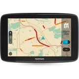 TomTom Go Essential 6 [6", 50 Länderkarten, Lifetime] schwarz (Sehr gut, neuwertiger Zustand / mindestens 1 JAHR GARANTIE)