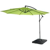 Mendler Acerra Ø 300 cm grün-lemon inkl. Ständer