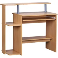 FineBuy Schreibtisch Modern mit Tastaturauszug