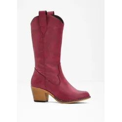 bonprix Cowboy Stiefel, rot, 42